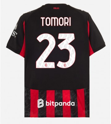 AC Milan Fikayo Tomori #23 Hjemmebanetrøje 2025-26 Kortærmet
